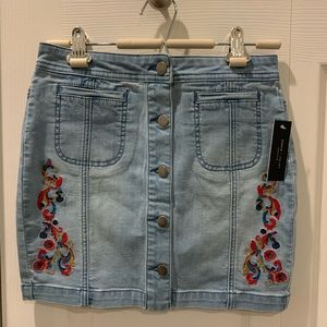 NWT Jean skirt